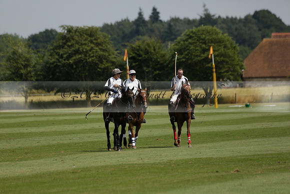 Silver Fox v Wintershall in a July 4 Goal Polo match 2013.07.17