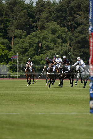 Black Bears v Salkeld in a Cartier Queens Cup polo match 2013.06.05