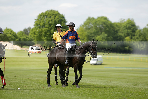Las Estrellas v Four Quarters Blue in the final of the Jubilee Cup Polo match 2013.06.02