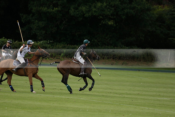 Beau Design v Boscom in an August Rother Cup 4 goal polo match at Cowdray Park Polo Club on Wednesday 07 August 2013