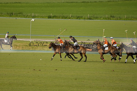 Shoreline v Cowdray Vikings in a Easebourne Cup Semi-final Polo match 2013.06.07