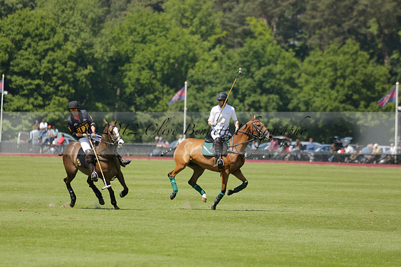 Black Bears v Salkeld in a Cartier Queens Cup polo match 2013.06.05