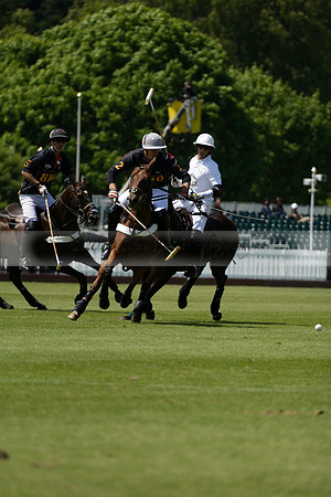 Black Bears v Salkeld in a Cartier Queens Cup polo match 2013.06.05