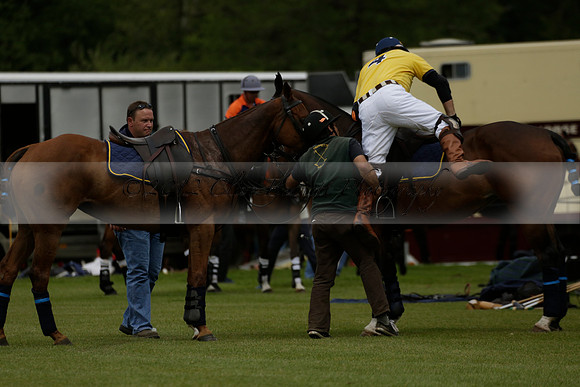 Las Estrellas v Four Quarters Blue in the final of the Jubilee Cup Polo match 2013.06.02