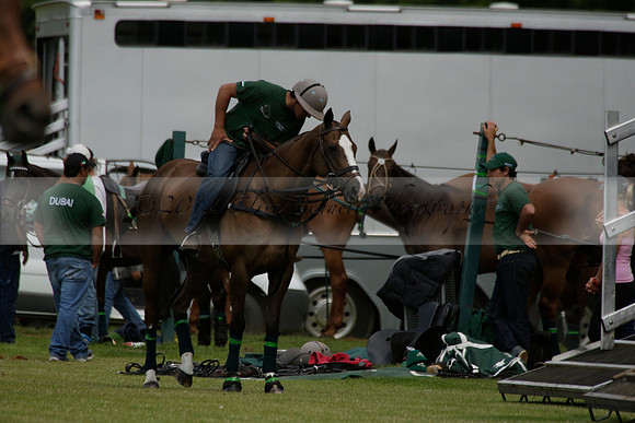 Dubai v La Bamba de Areco in a Veuve Clicquot Gold Cup Polo Match 2013.07.04