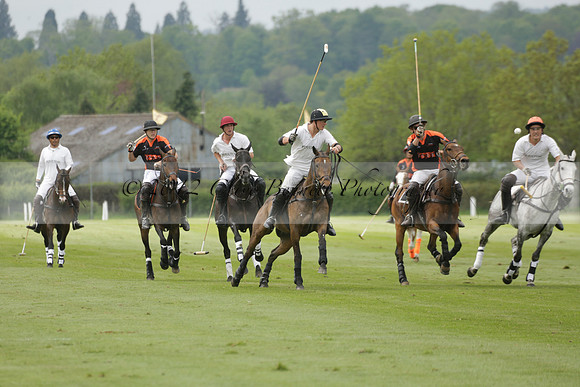Poulton v Four Quarters Black in a Jaeger Le Coultre Dollar Cup Polo match 2013.05.22