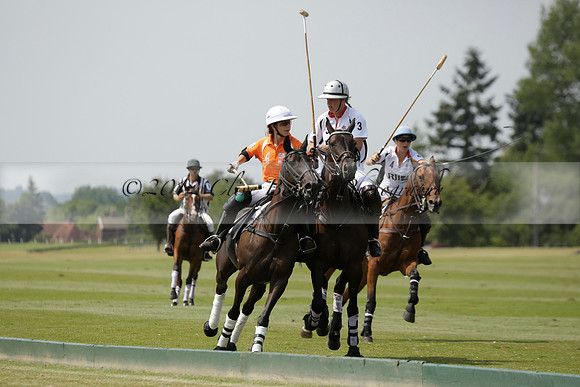 Cowdray Vikings v Enigma in a Bloom British Ladies Open Championship Polo match 2013.07.17