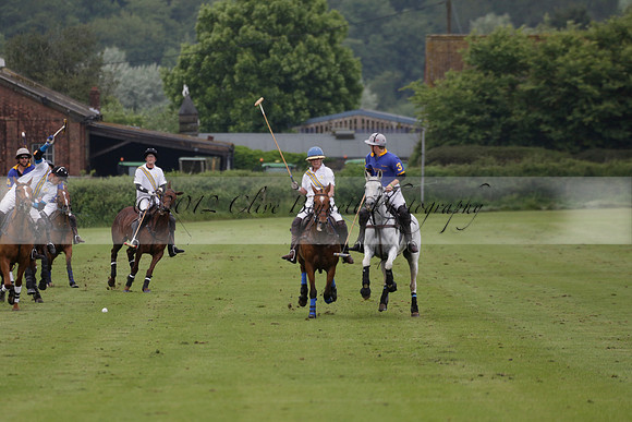 Burningfold v Combe Place in a June 4 Goal Cup polo match 2013.06.11