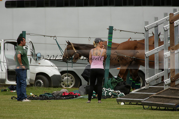 Dubai v La Bamba de Areco in a Veuve Clicquot Gold Cup Polo Match 2013.07.04