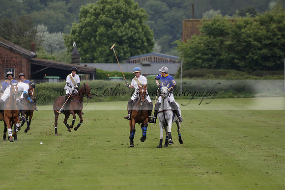 Burningfold v Combe Place in a June 4 Goal Cup polo match 2013.06.11