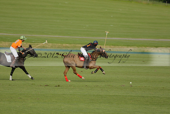 Shoreline v Cowdray Vikings in a Easebourne Cup Semi-final Polo match 2013.06.07