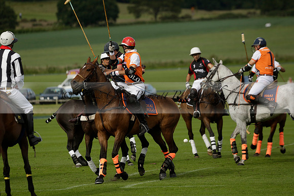 Enigma v Thai Polo in a Veuve Clicquot Gold Cup Polo Match 2013.06.25