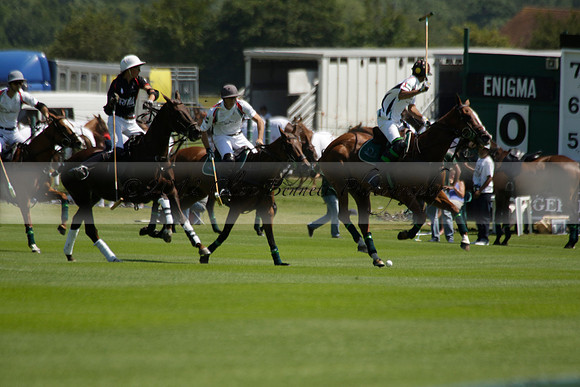 Enigma v Dubai in a Veuve Clicquot Gold Cup Polo Match 2013.07.08