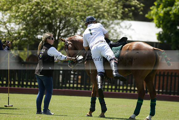 Black Bears v Salkeld in a Cartier Queens Cup polo match 2013.06.05