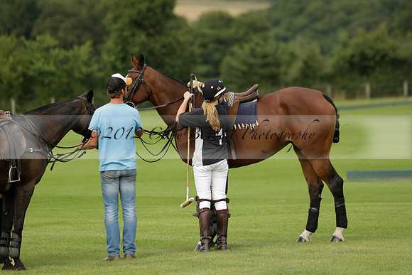 Beau Design v Boscom in an August Rother Cup 4 goal polo match at Cowdray Park Polo Club on Wednesday 07 August 2013