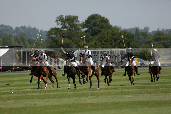 Silver Fox v Wintershall in a July 4 Goal Polo match 2013.07.17