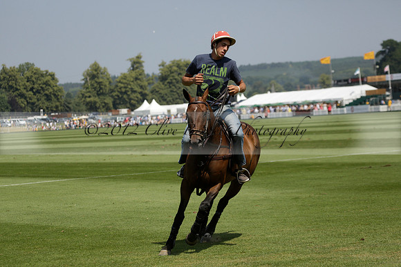 Zacara v Talandracas in a Veuve Clicquot Gold Cup Polo Match 2013.07.18