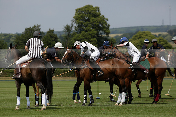 Silver Fox v Wintershall in a July 4 Goal Polo match 2013.07.17