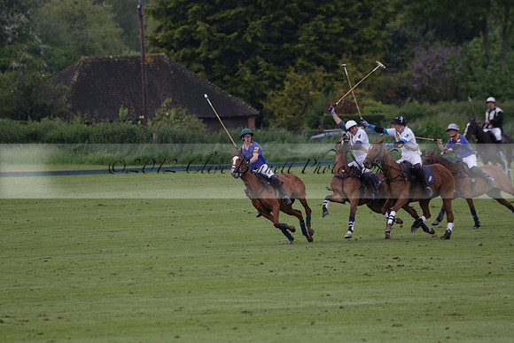 Burningfold v Combe Place in a June 4 Goal Cup polo match 2013.06.11