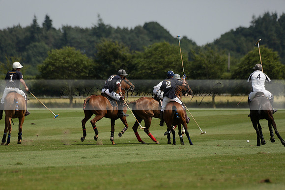 Silver Fox v Wintershall in a July 4 Goal Polo match 2013.07.17