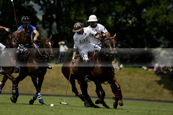 UAE Polo v El Remanso in a Veuve Clicquot Gold Cup Polo Match 2013.07.05