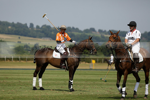 Cowdray Vikings v Enigma in a Bloom British Ladies Open Championship Polo match 2013.07.17
