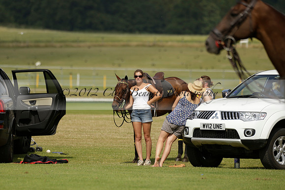 El Remanso v Sumaya in a Veuve Clicquot Gold Cup Polo Match 2013.07.13