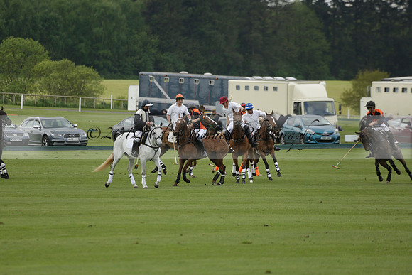 Poulton v Four Quarters Black in a Jaeger Le Coultre Dollar Cup Polo match 2013.05.22