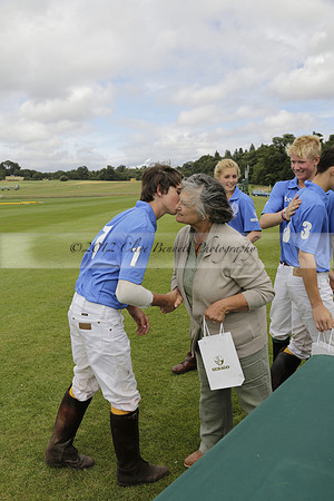 The Colts Cup presentation at Cowdray Park Polo Club on Lawns 2 on Thursday 15 August 2013 2013.08.15