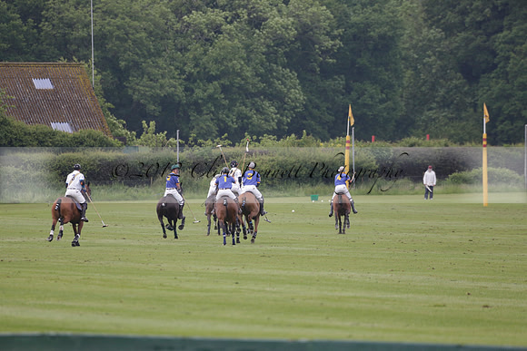 Burningfold v Combe Place in a June 4 Goal Cup polo match 2013.06.11