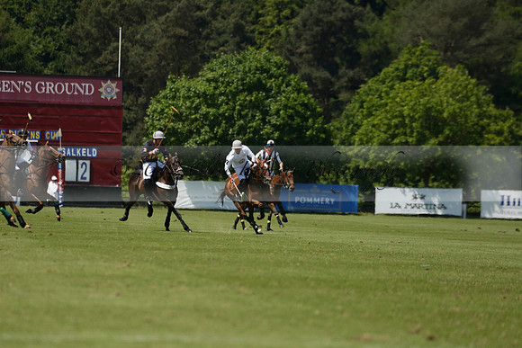 Black Bears v Salkeld in a Cartier Queens Cup polo match 2013.06.05