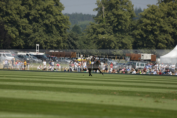 Zacara v Talandracas in a Veuve Clicquot Gold Cup Polo Match 2013.07.18