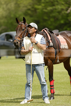 Las Estrellas v Four Quarters Blue in the final of the Jubilee Cup Polo match 2013.06.02