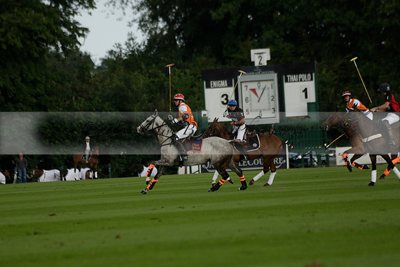 Enigma v Thai Polo in a Veuve Clicquot Gold Cup Polo Match 2013.06.25