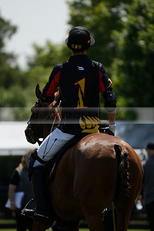 Black Bears v Salkeld in a Cartier Queens Cup polo match 2013.06.05