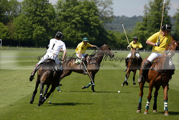Maiz Dulce v Pluma Negra in a Jubilee 6 Goal Polo match 2013.05.27