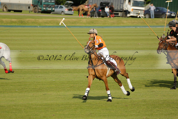 Shoreline v Cowdray Vikings in a Easebourne Cup Semi-final Polo match 2013.06.07