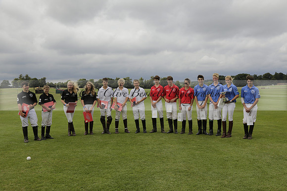 The Colts Cup presentation at Cowdray Park Polo Club on Lawns 2 on Thursday 15 August 2013 2013.08.15