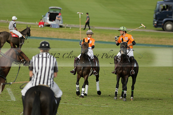 Shoreline v Cowdray Vikings in a Easebourne Cup Semi-final Polo match 2013.06.07