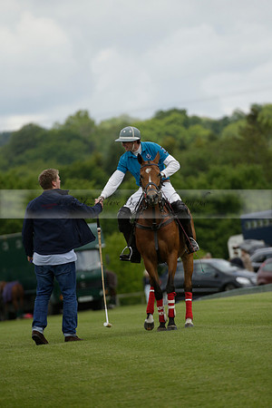 Pluma Negra v Turquoise in the Jubilee Cup Subsidiary Final Polo match 2013.06.02
