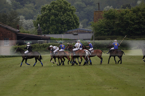 Burningfold v Combe Place in a June 4 Goal Cup polo match 2013.06.11