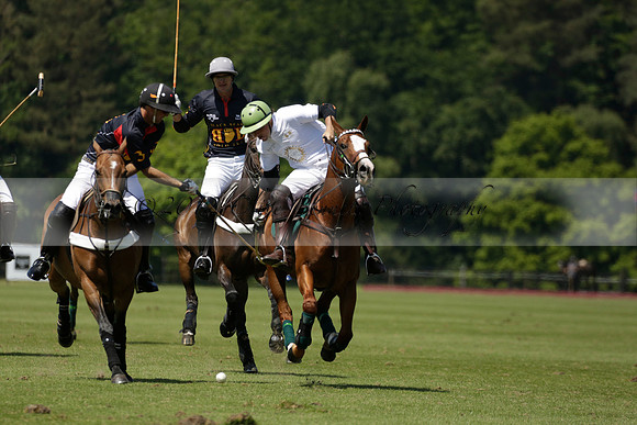 Black Bears v Salkeld in a Cartier Queens Cup polo match 2013.06.05