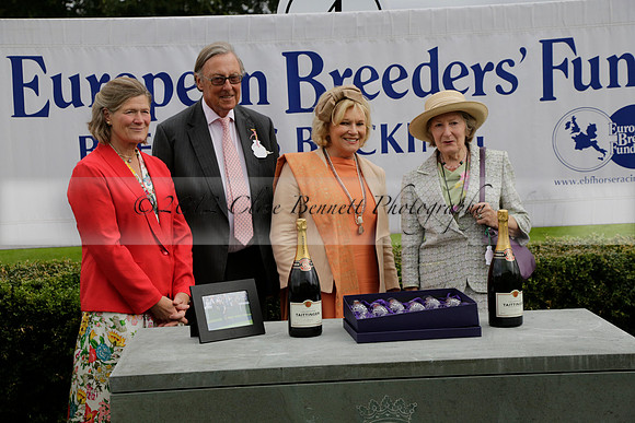 Race 6 Goodwood The British Stallion Studs Turf Club E.B.F. Fillies Stakes. 20130731. Race winner Ribbons owner Elite Racing Club