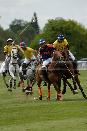 Las Estrellas v Four Quarters Blue in the final of the Jubilee Cup Polo match 2013.06.02