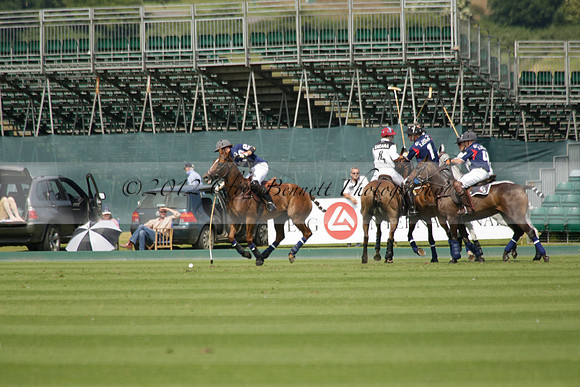 Zacara v Les Lions in a Veuve Clicquot Gold Cup Polo Match 2013.07.06