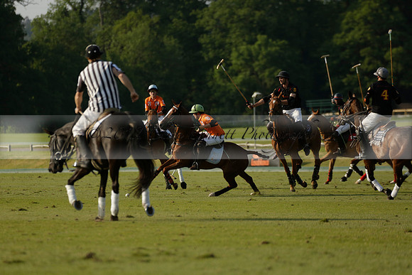 Shoreline v Cowdray Vikings in a Easebourne Cup Semi-final Polo match 2013.06.07