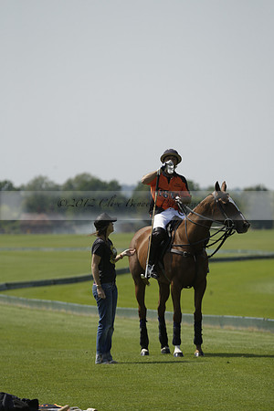 Four Quarters Orange v Montana in a Cicero Cup Polo match 2013.06.06