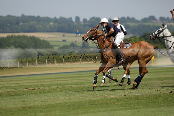 Silver Fox v Wintershall in a July 4 Goal Polo match 2013.07.17
