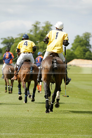 Las Estrellas v Four Quarters Blue in the final of the Jubilee Cup Polo match 2013.06.02