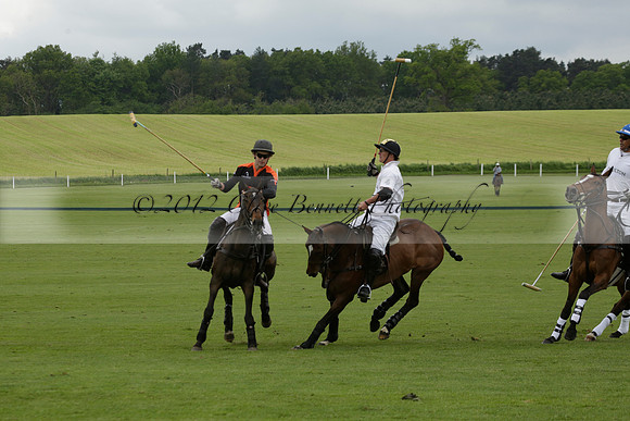 Poulton v Four Quarters Black in a Jaeger Le Coultre Dollar Cup Polo match 2013.05.22